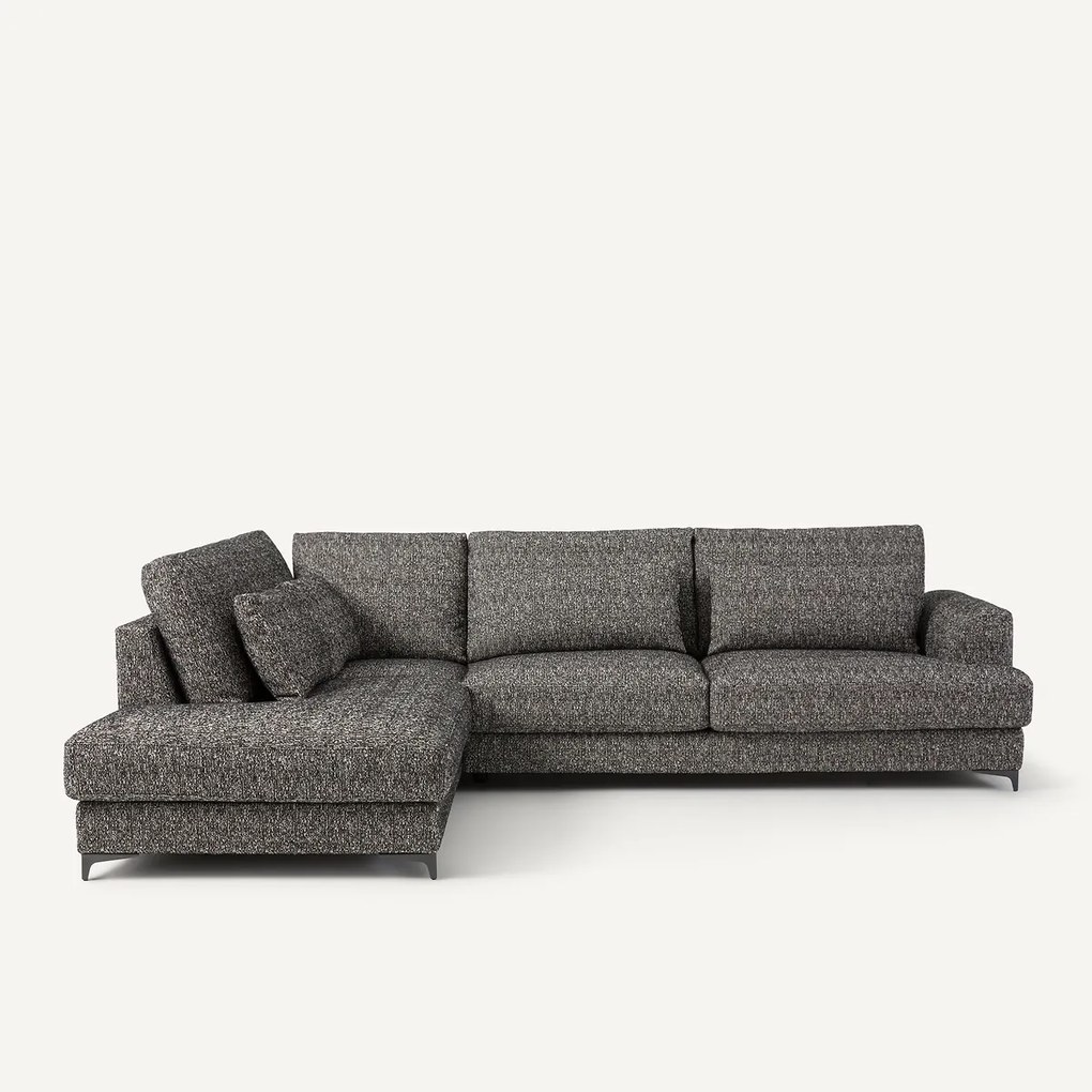 Hoekslaapbank links badstof, Marsile