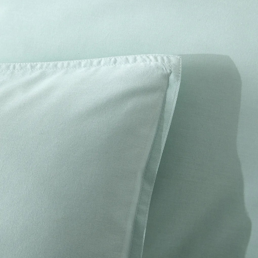 Effen kussensloop in gewassen katoen, Scenario