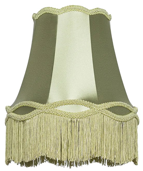 Stoffen lampenkap groen 30 cm - Granny