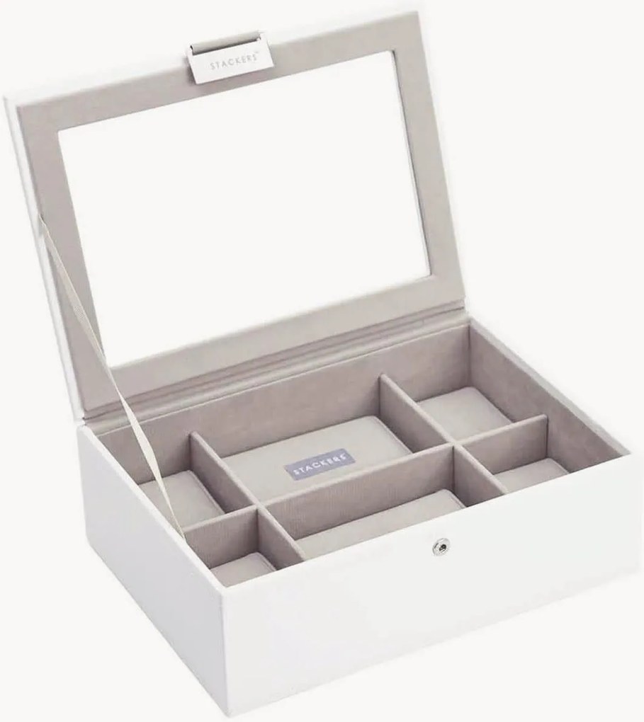 Horlogebox Classic White voor 8 horloges