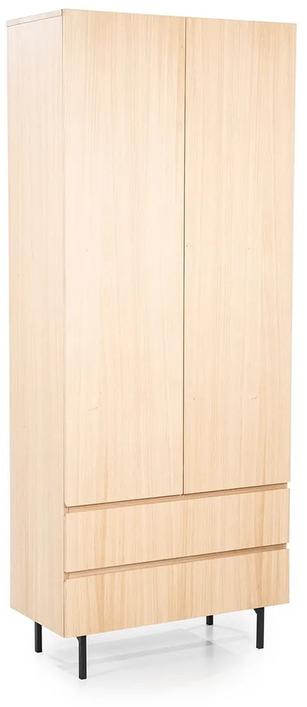Eleonora Thomas Moderne Kast Van Licht Eiken Hout 85x210 Cm - 85x42x210cm.