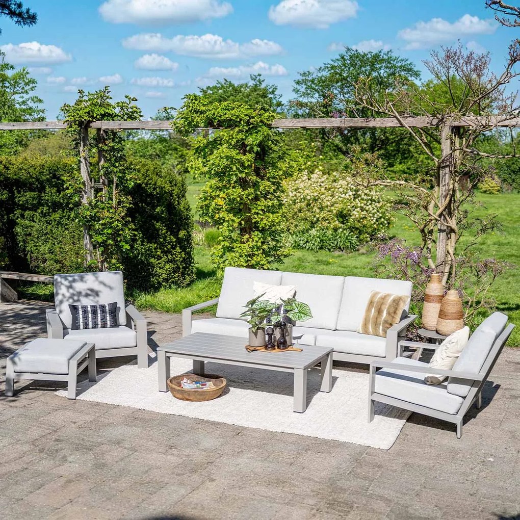 Garden Impressions Coba stoel-bank loungeset 4-delig - taupe