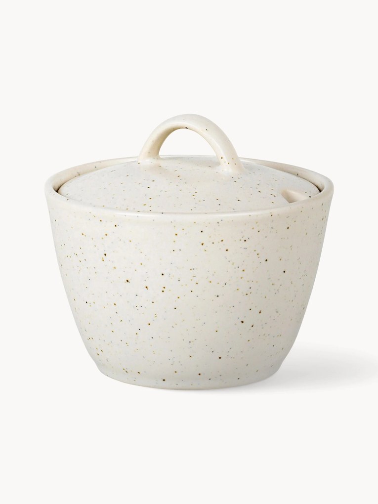 Handgemaakte suikerpot Nordic Vanilla