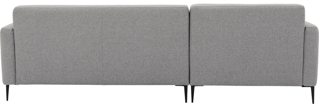 Goossens  Key West lichtgrijs, stof, 2,5-zits, modern design