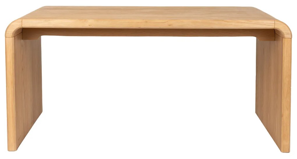 Zuiver Brave Design Eettafel Gebogen Eiken - 160 X 80cm.
