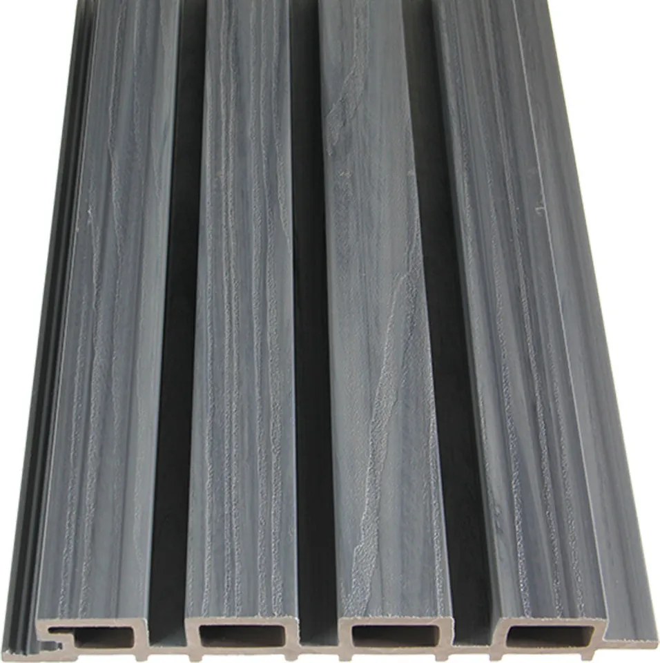 Buitenpanel Steengrijs 290cm | Gevelbekleding | Tuin | 3D Houtnerf