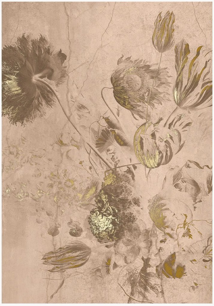 Behang Fresco Flowers High Gloss