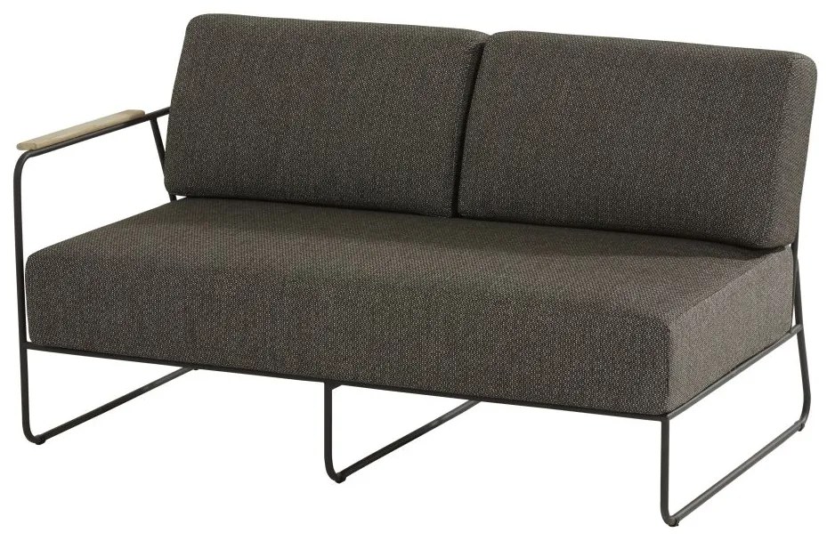 4 Seasons Outdoor Coast 2-zitter rechts    houtkleur weerbestendig
