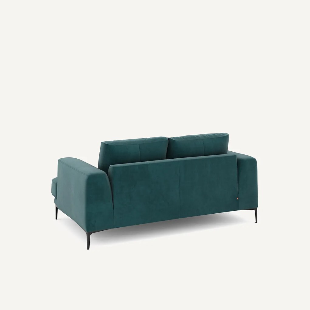 Bank 2-zit in fluweel, Marsile