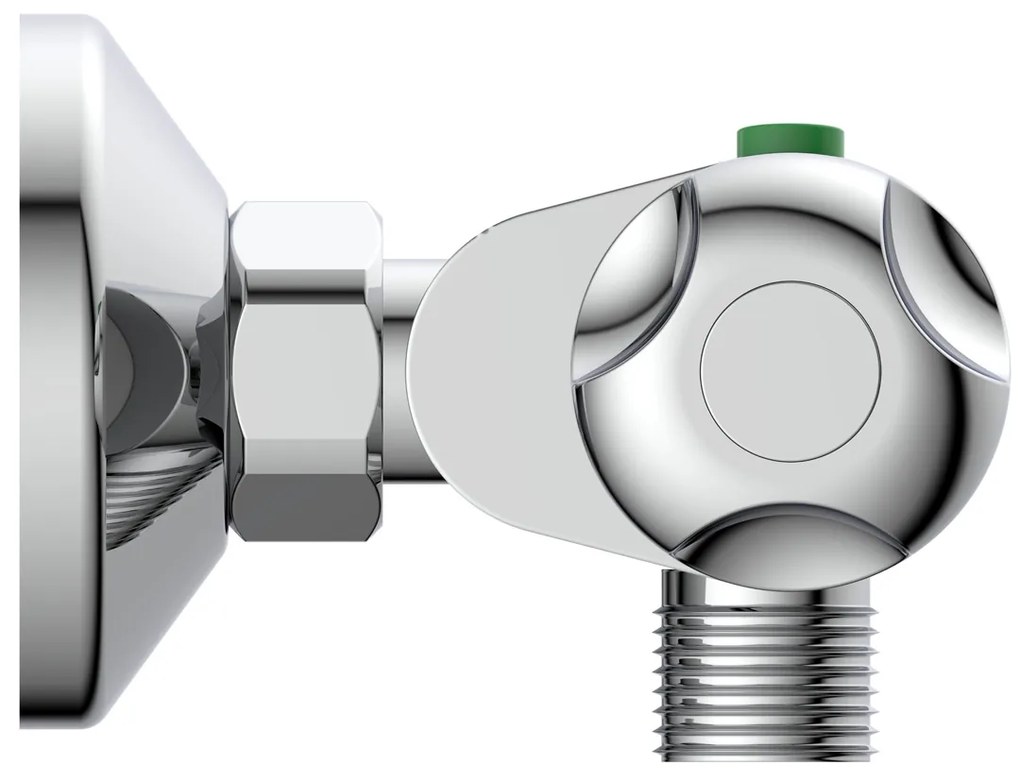 Schutte Vinea thermostatische douchekraan chroom