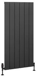 Eastbrook Charlton radiator 55x120cm aluminium 1150W antraciet