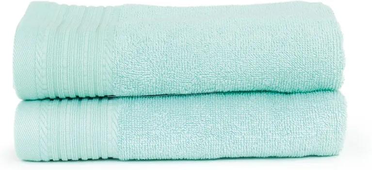 The One Towelling 2-PACK: Handdoek Basic - 50 x 100 cm - Mint