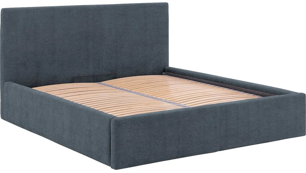 Goossens Bedframe Mysen Storage, 140 x 200 cm met storage, met 2x lattenbodem