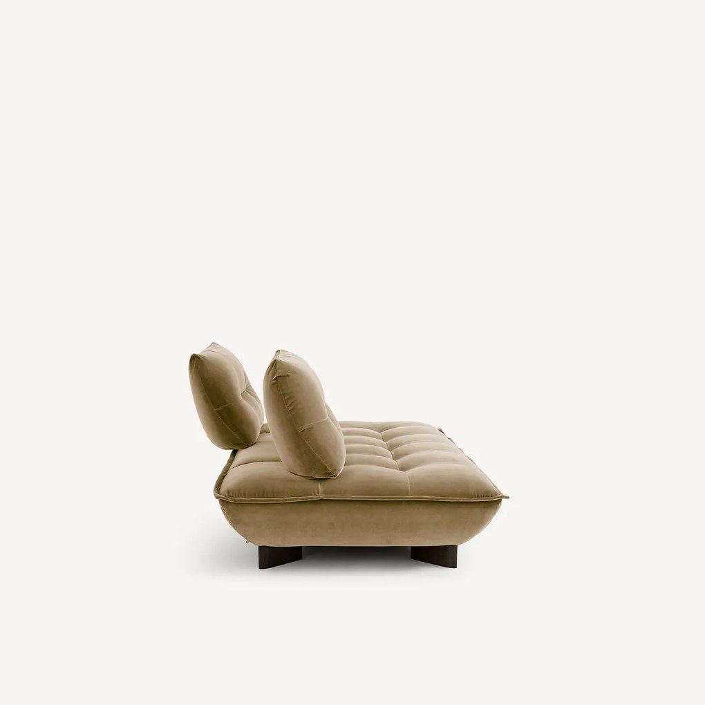 Modulaire bank in fluweel, KAORI