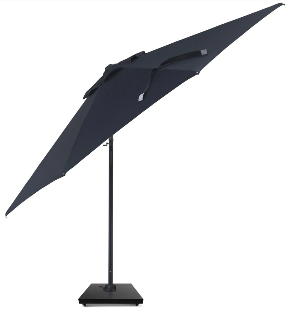 Zweefparasol 3.5m S2 Excellent (excl. voet) Grijs-antraciet Camello Luna