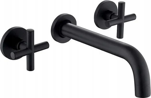 Inbouw wastafelkraan REA EXIT Black
