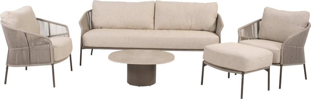 Sofie Florence stoel bank loungeset 5 delig keramiek terre Taste 4SO