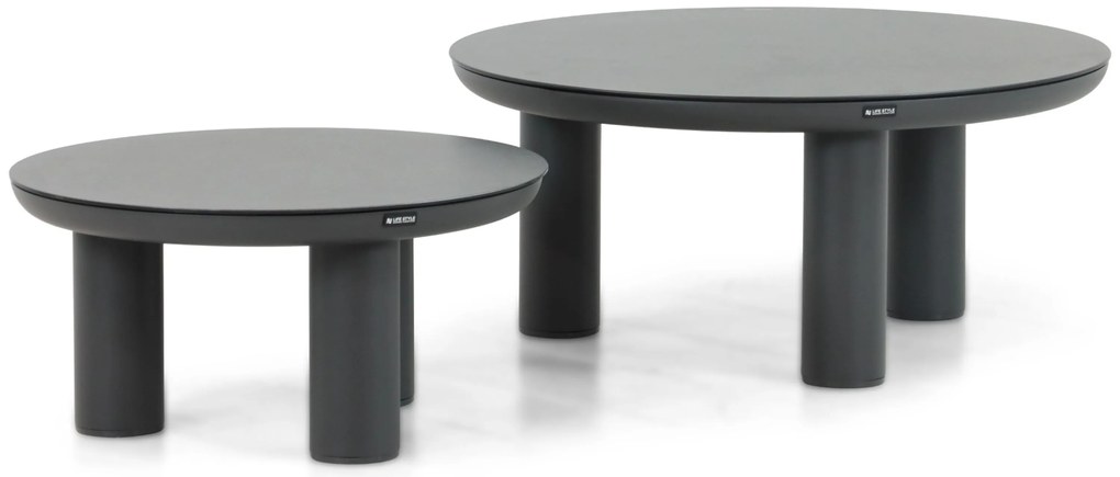 Hoek loungeset 5 personen Aluminium Grijs  Lifestyle Garden Furniture Harmonic