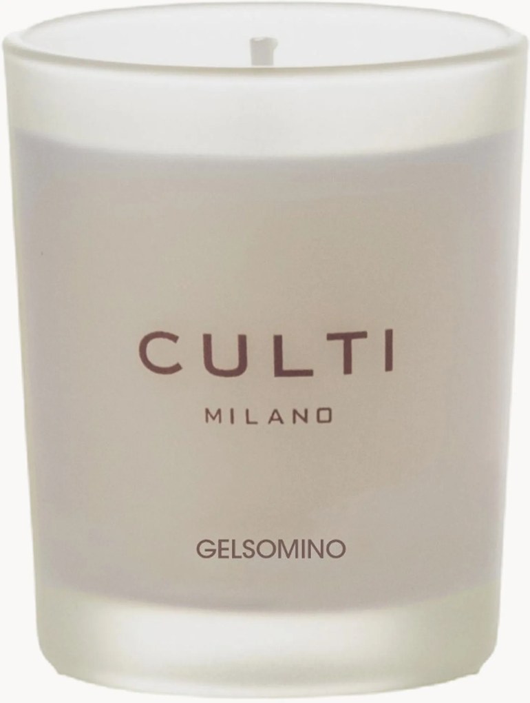 Geurkaars Gelsomino (jasmijn & oranjebloesem)