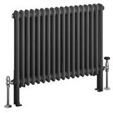 Eastbrook Imperia 2 koloms radiator 85x60cm 1143W antraciet