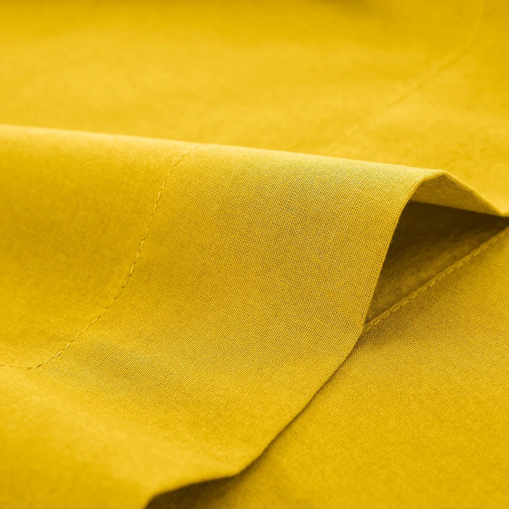 Effen bolstersloop in gewassen katoen, Scenario