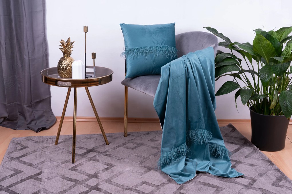 Set van deken en Sierkussen Feathers | Morning Lifestyle