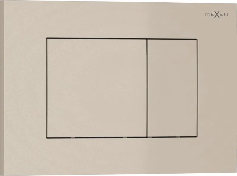 Mexen Tex 02 spoelknop, beige - 6102-07
