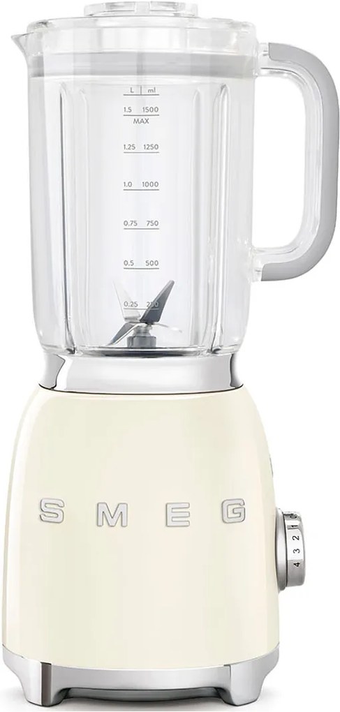 Smeg 50's Style blender 1,5 liter BLF01CREU - crème