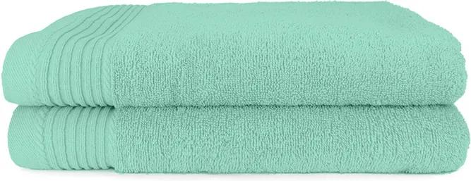 The One Towelling 2-PACK: Badlaken Basic - 70 x 140 cm - Mint