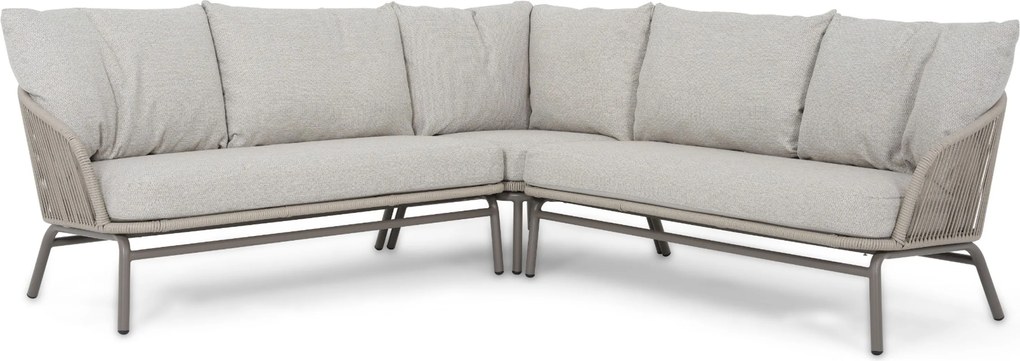 Hoek loungeset 5 personen Rope Taupe  Coco Livo
