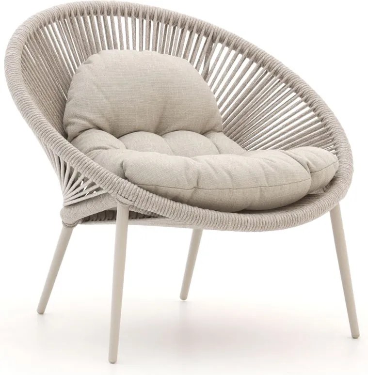 Lounge tuinstoel | SUNS Prato | Rope (touw) | Taupe | Kees Smit Tuinmeubelen