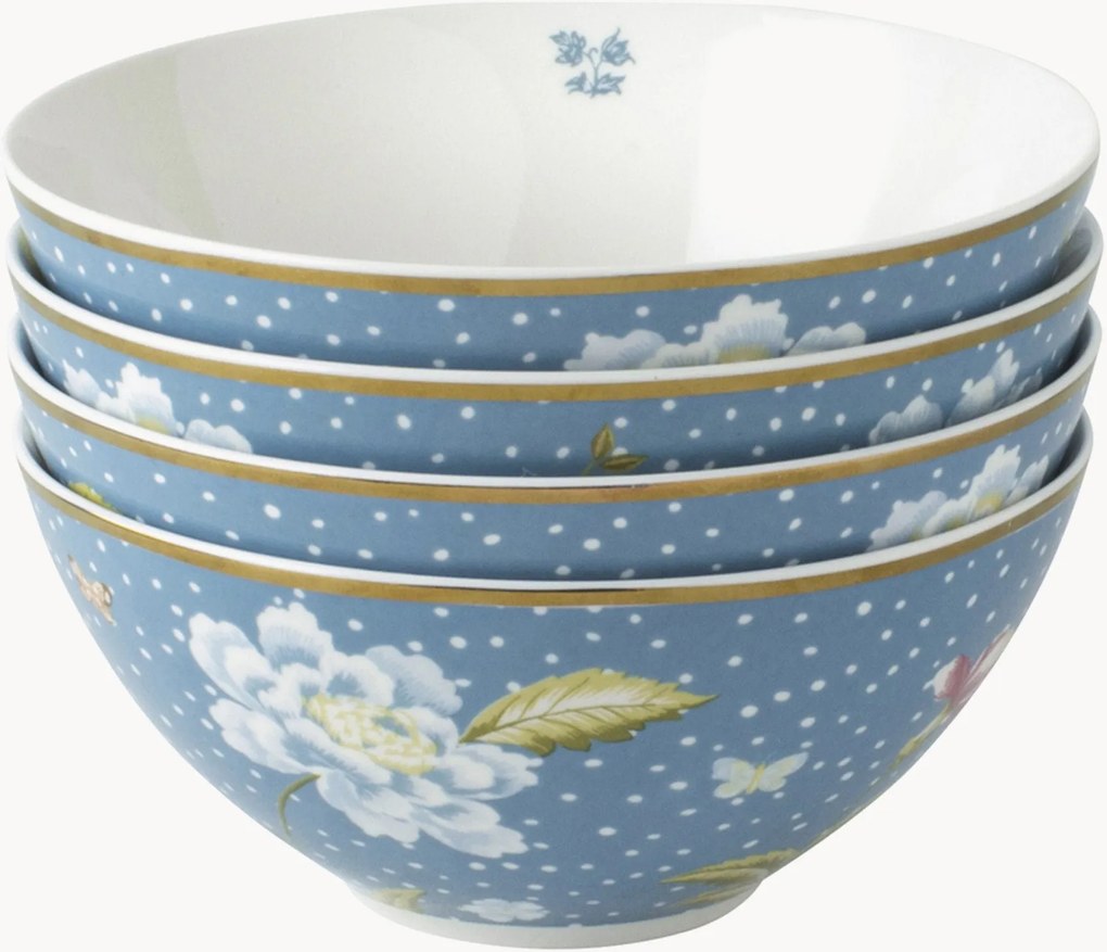 Porseleinen schalen Heritage Collectables, 4-delig