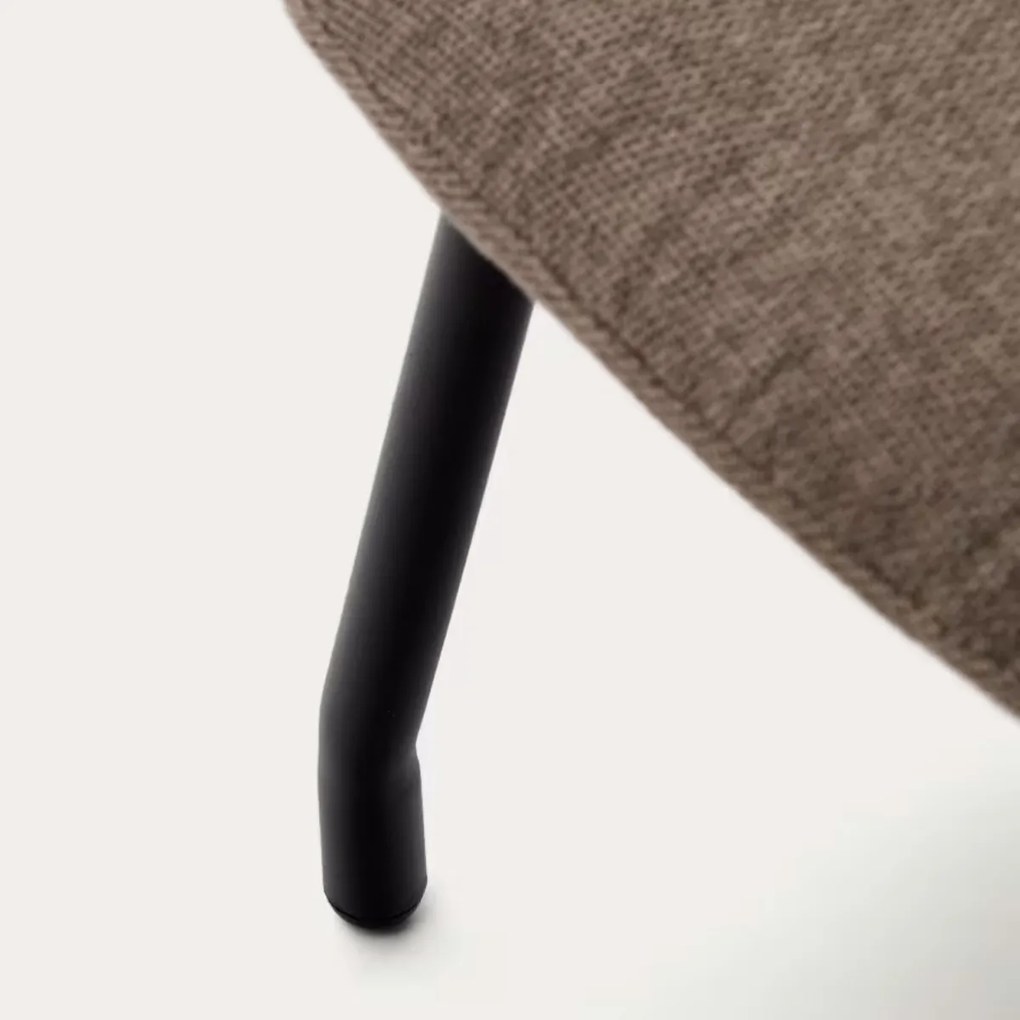 Kave Home Belina Moderne Hocker Lichtbruin