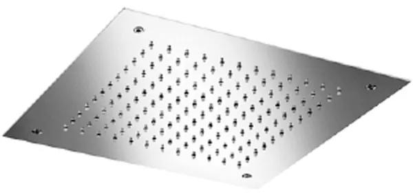 Hotbath Mate M117 inbouw hoofddouche met LED vierkant 38cm geborsteld nikkel
