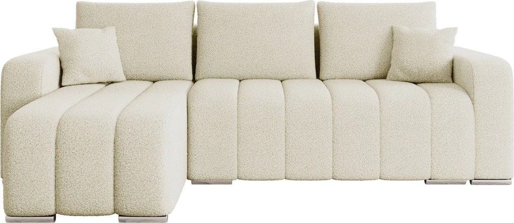 Hoekbank Arvada 123, Aanwezig, Aanwezig, 244x147x86cm, 110.5 kg, Poten: Metaal