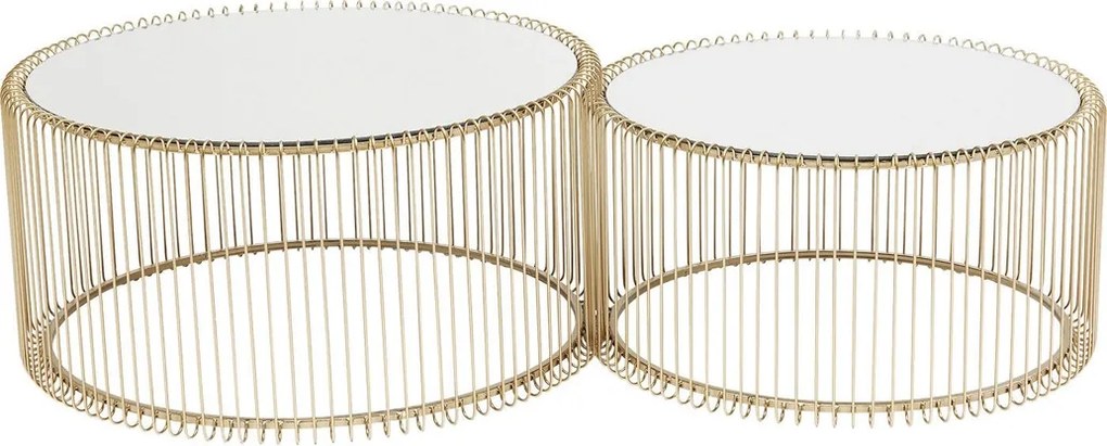 Messing Salontafelset Rond