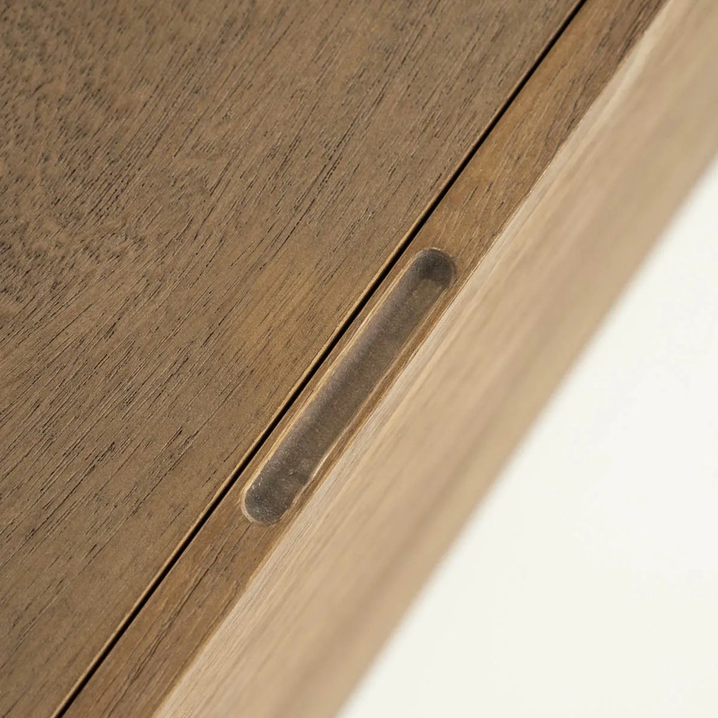 Eleonora King Ovaal Tv-meubel Mangohout 160 Cm - 160x40x43cm.
