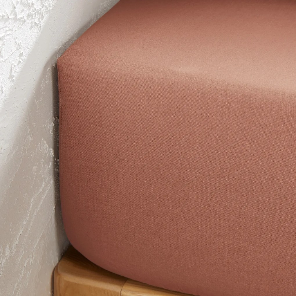 Effen hoeslaken in katoen, omslag 32 cm, Scenario