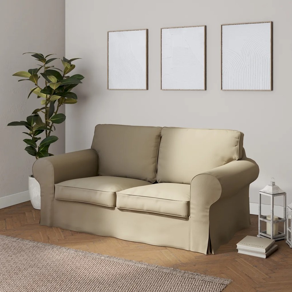 Dekoria IKEA hoes voor Ektorp 2-zits slaapbank - NIEUW model, beige