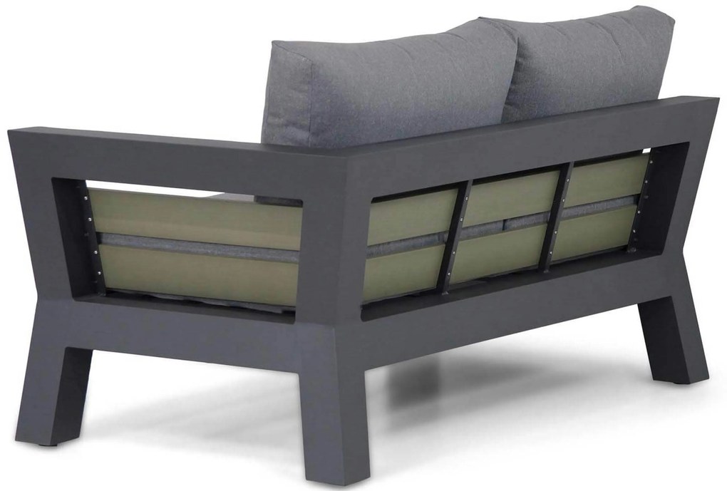 Hoek loungeset 6 personen Aluminium Grijs  Santika Furniture Santika Yovita