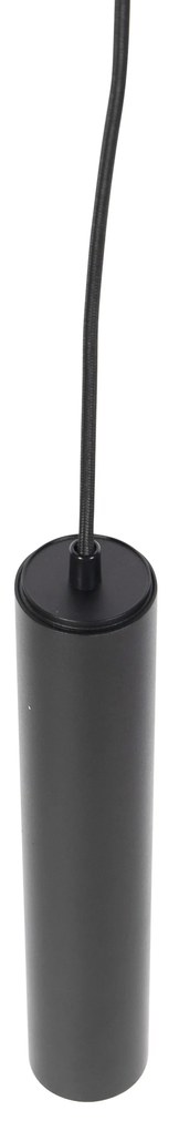 Set van 2 design hanglampen zwart - Tuba small