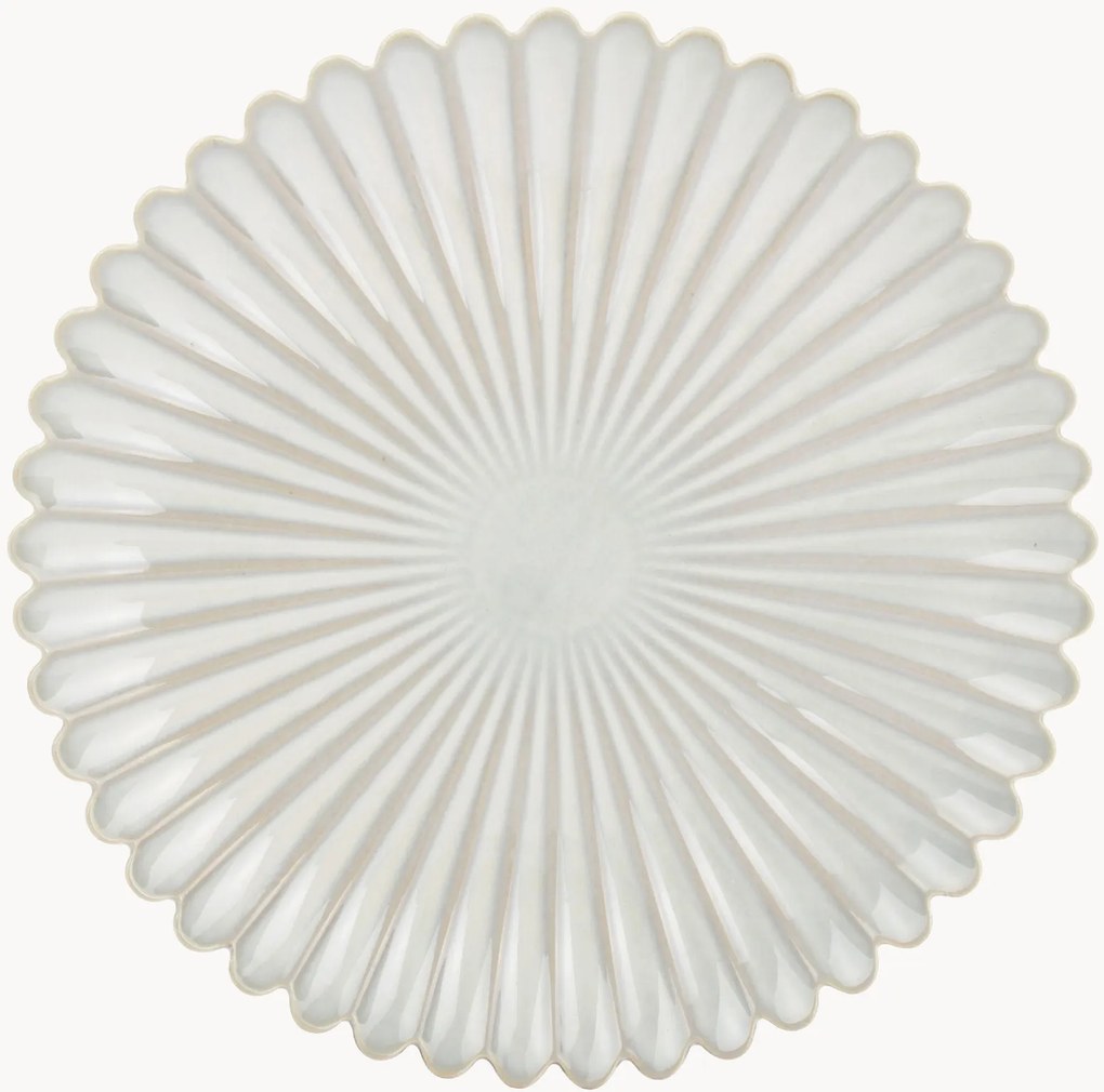 Porseleinen dinerbord Lotus, 4-delig