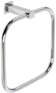 Plieger Cube handdoekring chroom
