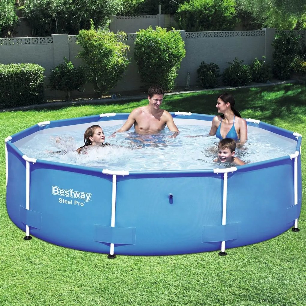 Bestway Steel Pro frame zwembad rond 300 x 76 cm