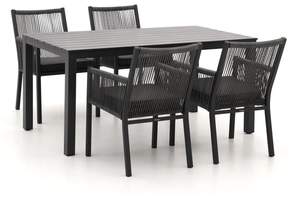+ 10% kassakorting | Diningset Manifesto  | 4 personen | Tuinset aluminium | 5-delig | Kees Smit Tuinmeubelen