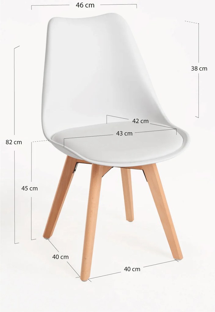 Set 6 Synk Basic Stoelen