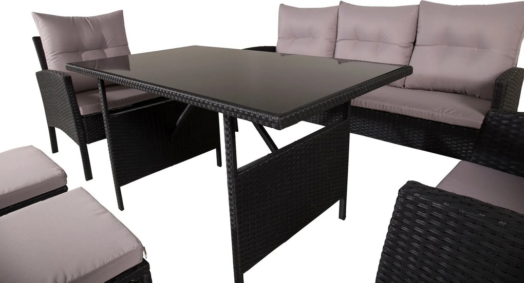 The Outsider loungeset-koen-met-tuintafel-zwart-wicker-grijze-kussens-the-outsider.html