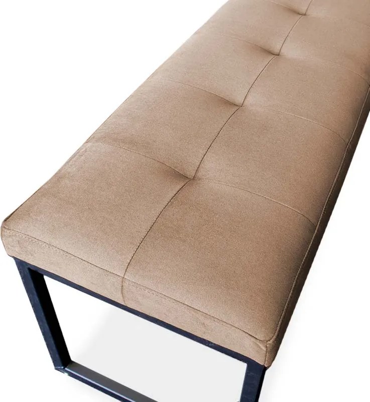 Eetkamerbank - Atlanta - stof Element beige 06 - 140 cm