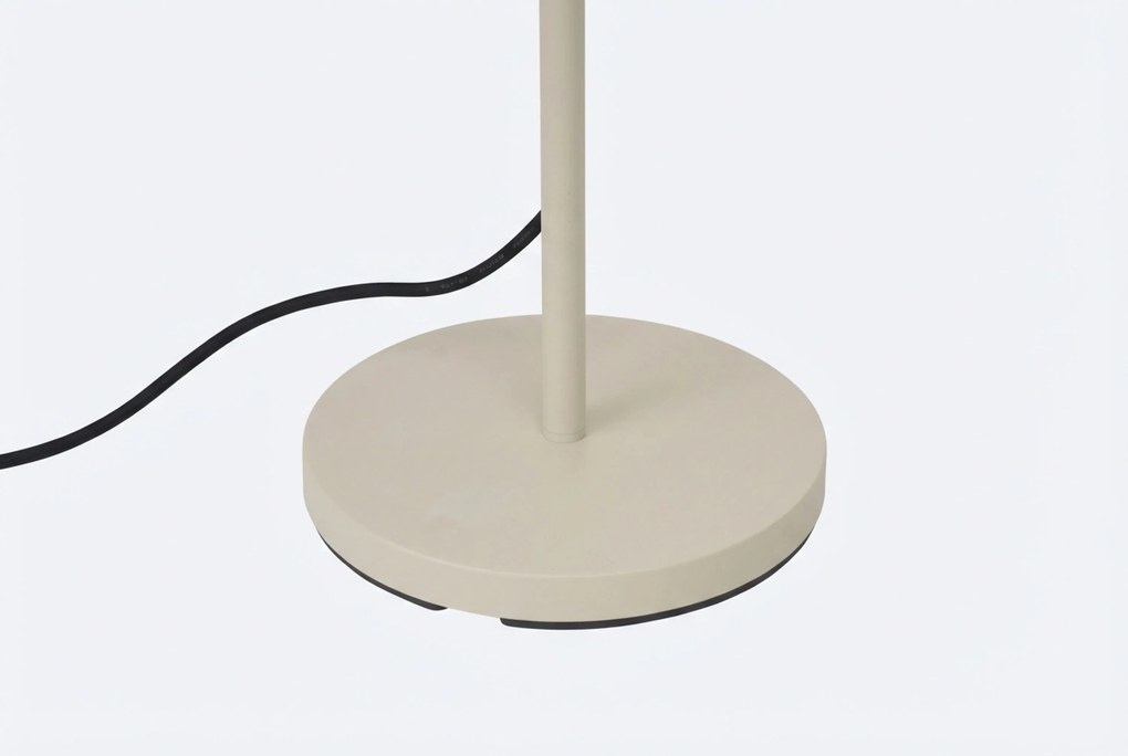 Buiten Vloerlamp Wit - Virginia Foot Kunststof /Staal Wit