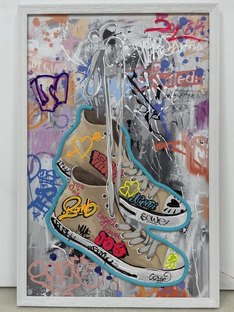 Neon Art Sneakers